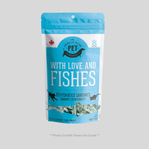 Pet Travel Gear Granville Island Dried Sardine Treats