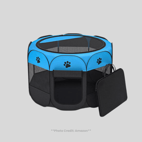 Pet Travel Gear ZuHucpts Portable Foldable Pet Playpen/Dog Puppy Pen/Cat Tent cage | Indoor Outdoor Use |