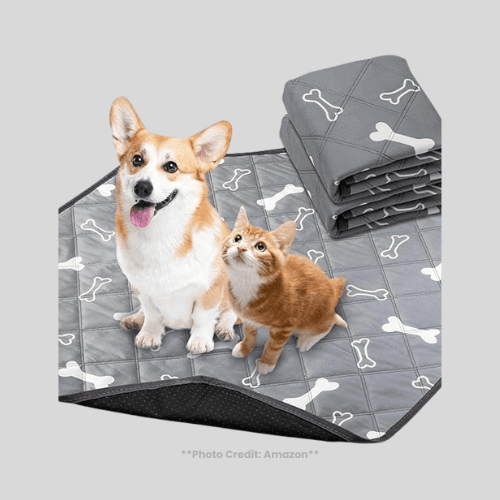 Pet Travel Gear Zenply Dog Pee Pads for Puppy Reusable Washable Whelping Liner and Carpet Floor Protection Waterproof Machine Wash Suitable for Octagon Dog Playpen, 29 Inch 2-Pack (Octagon-2PC)